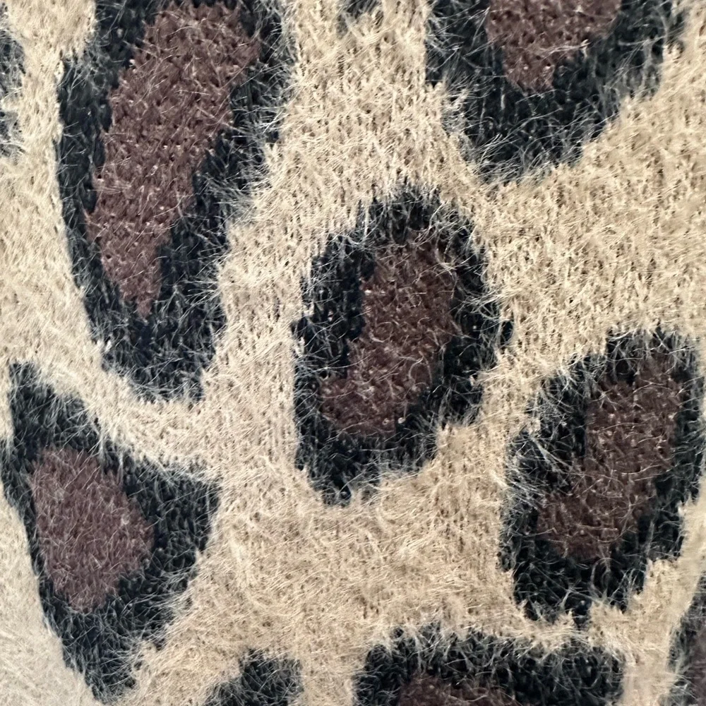 Altar'd State Animal Print Sweater - Picture 6 of 9